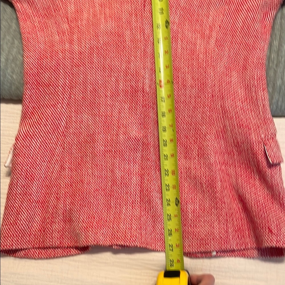 Elizabeth and James Red/White Textured Blazer Jacket - Picture 10 of 10